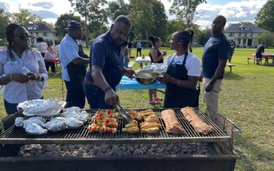 End of Summer BBQ with JPMorgan Chase Volunteers